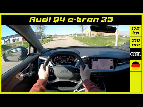 Audi | Q4 e-tron 35 | 2022 | Onboard POV test drive