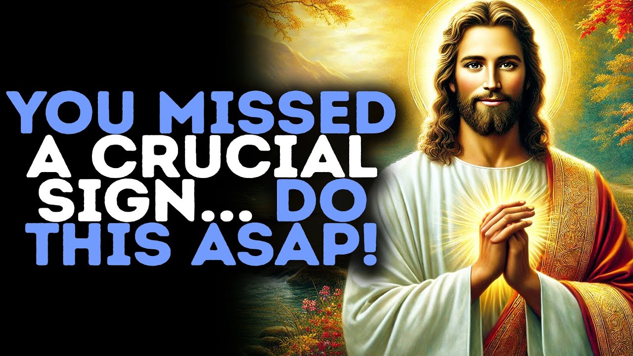 God Warns: "YOU MISSED A SIGN I SENT YOU YESTERDAY..." /Gods Message Now/God Message Today/God Says