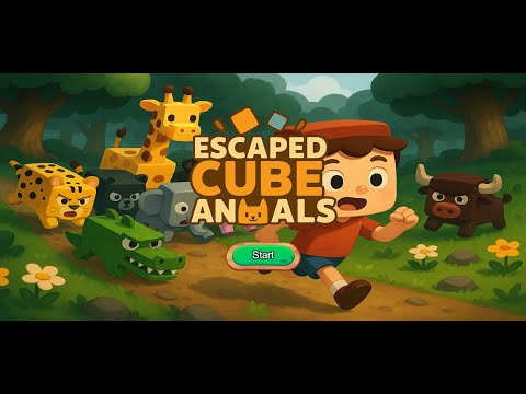 ESCAPED CUBE ANIMALS