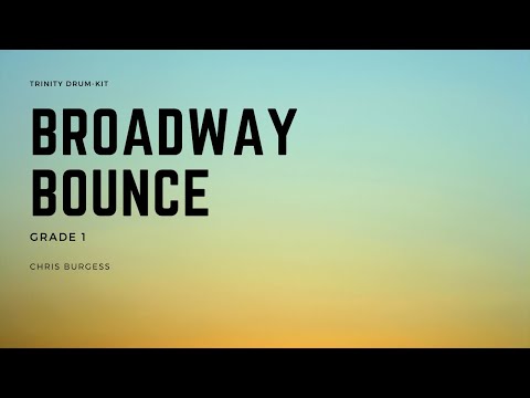 Broadway Bounce - Trinity Drum-Kit, Chris Burgess
