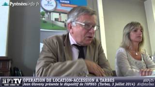 preview picture of video '[TARBES] L'OPH 65 propose de la location-accession à Tarbes (3 juillet 2014)'
