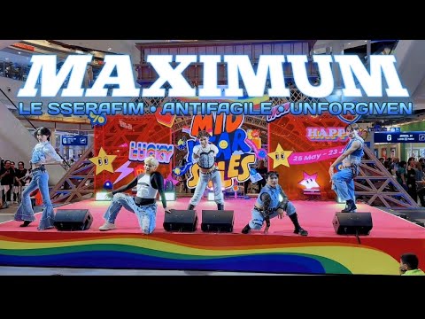 MAXIMUM cover LE SSERAFIM-Intro+ANTIFAGILE+UNFORGIVEN[Breakdance] | TERMINAL21 KOROT COVER DANCE2023