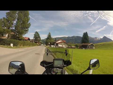 Suzuki V-Strom 650 XT 2017 im Allgäu unterwegs