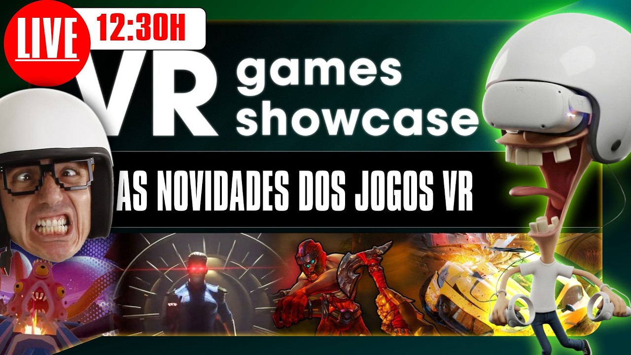 🎮🚨AO VIVO - 12:30 VR Games Showcase - Spring 2026 #vr #gaming #vrgaming