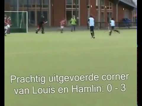 Mooie strafcorner Hamlin en Louis, Forescate JB3 13feb11