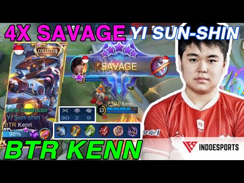 YI SUN SHIN BTR KENN | 4X SAVAGE NATIONAL ARENA | YSS ITEM BUILD  UPDATED | UNKILLABLE YI SUN SHIN