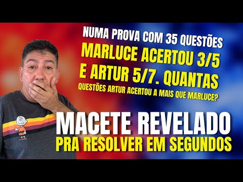 HINT TO SOLVE THIS FRACTION PROBLEM IN SECONDS - Prof Robson Liers - Mathematically
