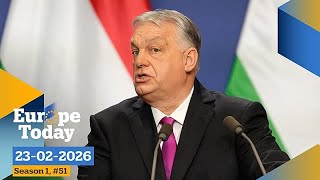 Europe Today: Treffen der EU-Außenminister - Ungarn und Slowakei blockieren Ukraine-Kredit