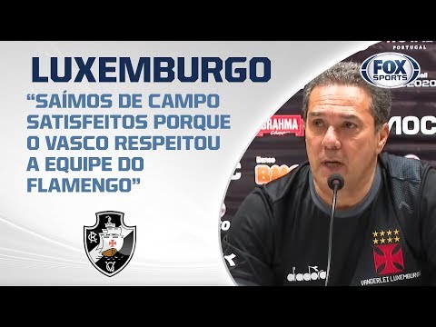 VASCO EMPATA NO MELHOR JOGO DO ANO! Acompanhe a coletiva de Luxemburgo