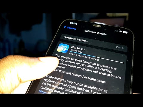 Installing iOS 16.4.1 UPDATE on Apple iPhone 12 Pro Max