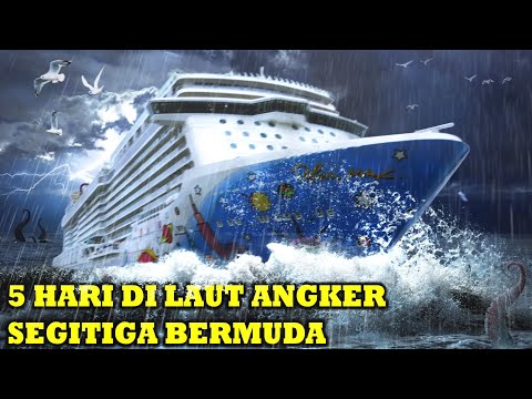 CROSSING THE MYSTERIOUS SEA "BERMUDA TRIANGLE" THE RULE OF THE SEA, BEFORE YOUR EYES ‼️