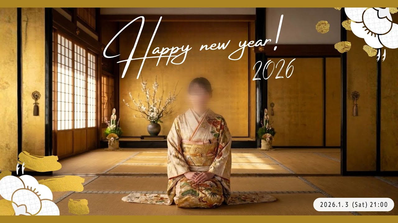 【🔴正月配信・企画告知】新年のご挨拶！あけましておめでと～！【ASMR】