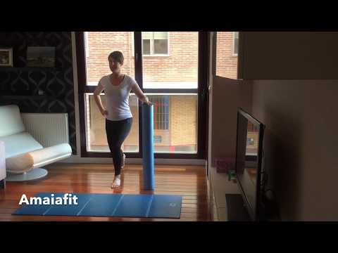 PILATES CON FOAM ROLLER