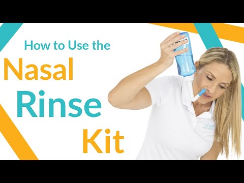How to Use the Nasal Rinse - LVA2042