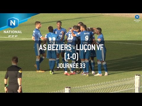 J33 : AS Béziers - Luçon VF (1-0), le résumé