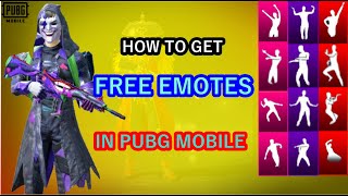 How To Get Free Emotes In Pubg Mobile | How To Get Free Old Emotes | TX_MASOOM_YT #emotes#pubgmobile