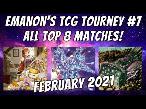 Yu-Gi-Oh! Emanon's TCG Tournament #7 | All Top 8 Matches!
