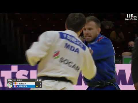 66kg  BUNESCU (MDA) - LE BLOUCH (FRA) * World Judo Championships Seniors 2021