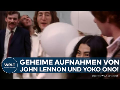 BEATLES: Geheime Aufnahmen - Unbekannte Szenen von John Lennon und Yoko Ono im neuen Musikvideo!