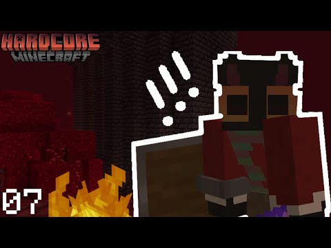 Surviving Hardcore Minecraft: Episode 7 - The Fiery Adventure
