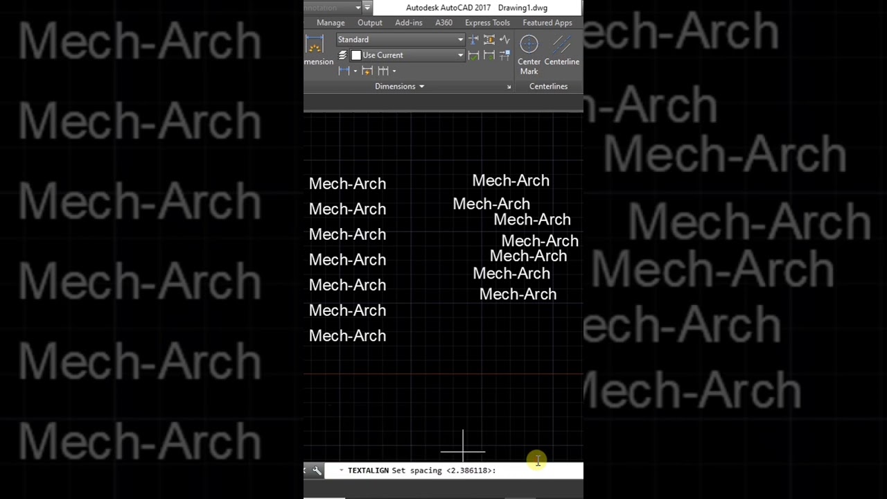 How to Align Text in AutoCAD #AutoCAD Trick #mecharch #autocaddrawings #autocadtips