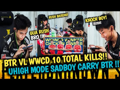 🔴MIC CHECK BTR WWCD 10 TOTAL KILLS‼️UHIGH MODE SADBOY CARRY BTR WWCD🔥Pubg Mobile