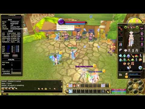Insanity Flyff E4 - Buying Equipment for level 120 Seraph