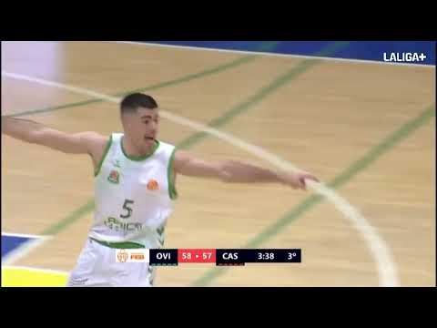 Resumen Alimerka Oviedo Baloncesto vs Amics Castelló