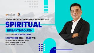 Download lagu Spiritual Breakthrough | RTM Onsite Seminar September 05, 2026 | Ps. Gideon Arifin mp3