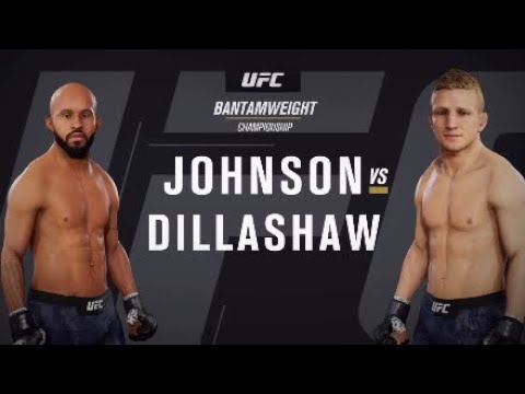 Demetrius Johnson vs Tj Dillashaw (EA Sports UFC 3) CPU vs CPU
