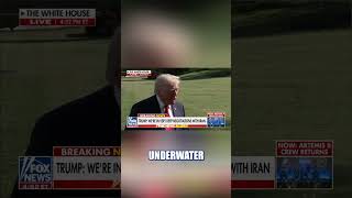 Trump has HEATED exchange with reporter on Iran