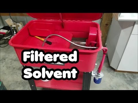 Parts Washer Filtration Mods
