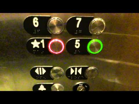 Otis Gen2 Series 5 Traction Elevators at Courtyard Marriott off near Galleria Mall in Houston, TX.