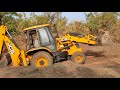 JCV VIDEO JCP Backhoe Loader Big Machine Jcb Working ROAD