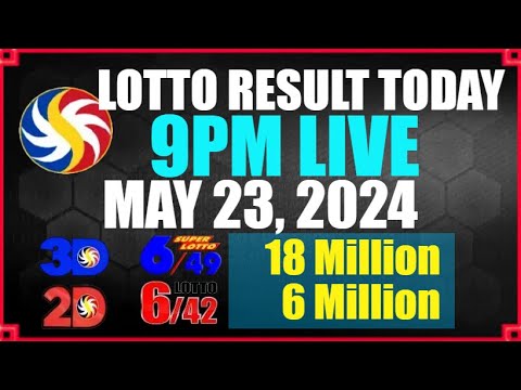 Lotto Results Today May 23, 2024 9pm Ez2 Swertres