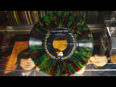 Jonnie's Jukebox Plays: No Time / Proper Stranger - The Guess Who 1969 Iranian MultiColour  7" EP