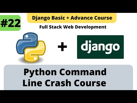 23 Python Command Line Crash Course Python Django Full Stack Development