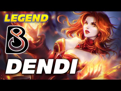 B8.Dendi Lina - Dota 2 Pro Gameplay [Watch & Learn]