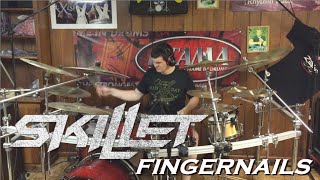 Skillet - Fingernails (Drum Cover by JD)