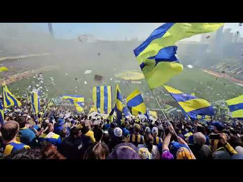 "Recibimiento a Rosario Central vs nob Clausura 2026 Rituales y hábitos Canaya" Barra: Los Guerreros &bull; Club: Rosario Central &bull; País: Argentina