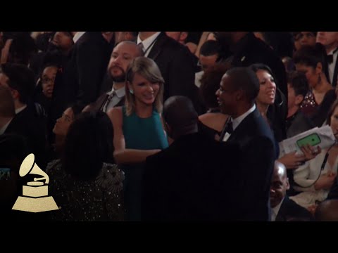 Taylor Swift, Kanye West And Jay-Z In The GRAMMY Audience | GRAMMYs