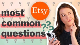 YOUR ETSY QUESTIONS ANSWERED | Etsy Digital Products | Etsy Success Strategy Explained
