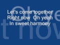 The Beloved   Sweet harmony Lyrics
