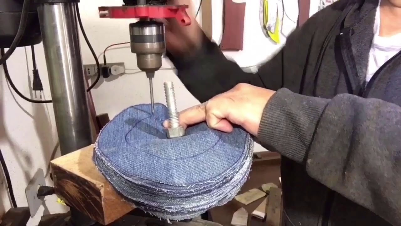 Roda De Pano JEANS Para Polimento