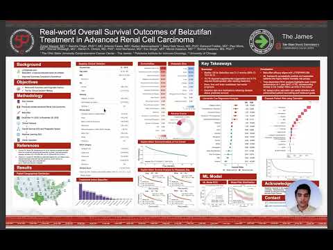 YouTube thumbnail for Belzutifan Real-World Outcomes and EHR-Based ML Model in Advanced RCC