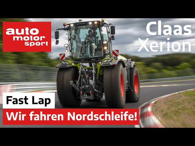 Трактор Claas Xerion установил рекорд трассы Нюрбургринг