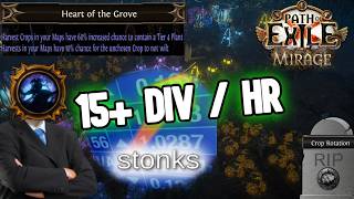 Harvest Farming is VERY Good Profit in PoE 3.28 Mirage - Currency Guide