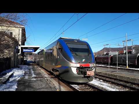 LA PARTENZA CON SALUTO DEL MINUETTO E. DA ROBILANTE (CN) 28 - 01 - 2018