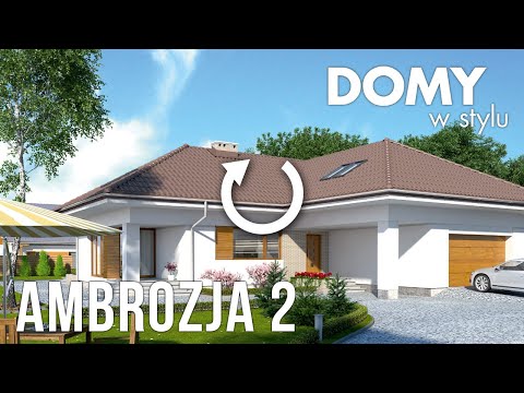 Projekt domu AMBROZJA 2 - widok 360º