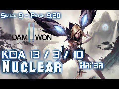 DWG Nuclear KAI'SA vs XAYAH ADC - Patch 9.20 EUW Ranked